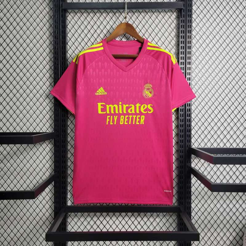 Real Madrid 23-24 Pink Goalkeeper Jersey - Fans Version